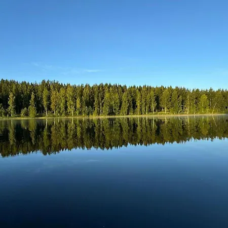Fishing Cottage Villa Niemelae On The Lake Simpele With Jacuzzi فيلة *